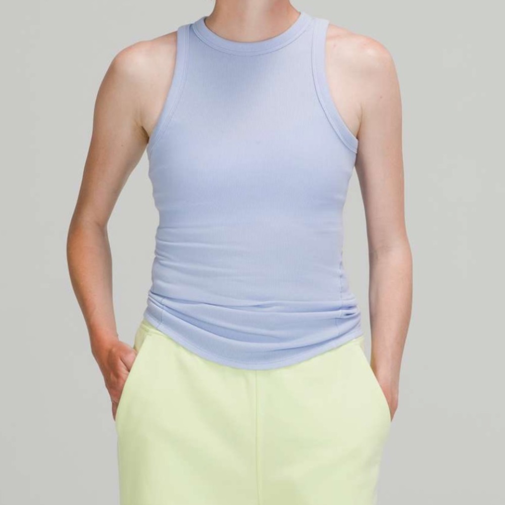 Luluelmon Hold Tight Crewneck Tank Top *Online Only
Blue Linen